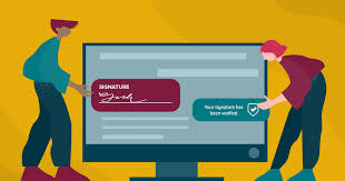 E Signature To A Pdf Document