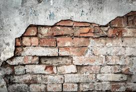Old Brickwork Dirty Brick Wall
