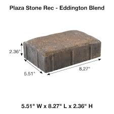 Rectangle Granite Blend Concrete Paver