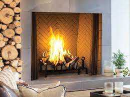 Open Hearth Wood Burning Fireplace Wrt8048
