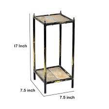 Plant Stand With Metal Frame