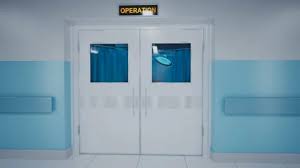 Hospital Door Stock Footage