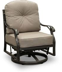 Back Patio Dining Swivel Rocker