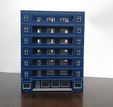 Ho Scale Painted Building 7 Y