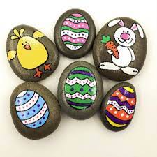 50 Easy Rock Painting Ideas For Spring