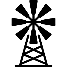 Windmill Pixelmeetup Fill Icon
