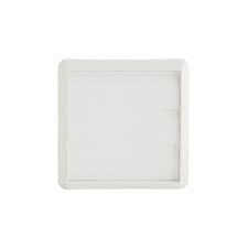 Icon Wall Vent 100mm Gravity Flapped White