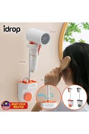 Idrop Wall Mounted Hair Dryer Holder
