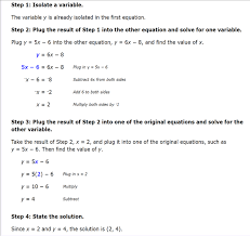 U 14 Solve A System Of Equations Using