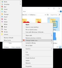 How To Change A Folder Color