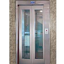 Opening Elevator Glass Door