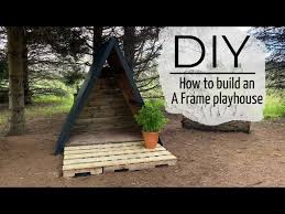 Building A Pallet Playhouse