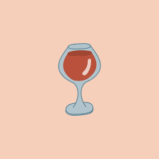 Red Wine Glass Icon Wineglass Logo