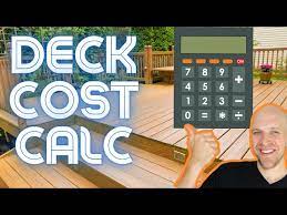 Deck Cost Calculator Free Tool To