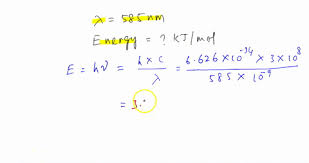 wavelength in nanometers