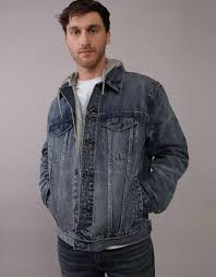 Men S Denim Jackets American Eagle Europe