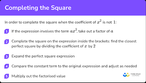 Completing The Square Gcse Maths