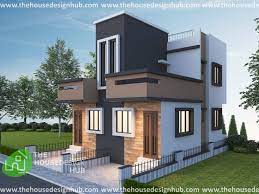 Low Budget Modern Indian House Duplex