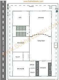 West Facing Vastu House Plan