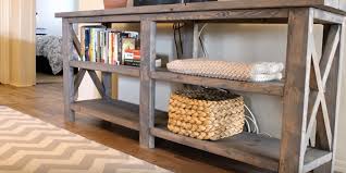 This Amazing Rustic Console Table