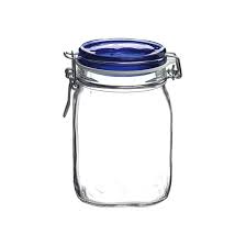 1l Swing Top Fido Canning Jar Blue