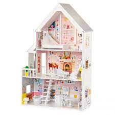 Barbie Doll House Wooden Dollhouse