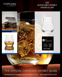 Whisky Glass Glencairn Canadian Mixer