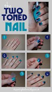 The Diy Two Toned Nail