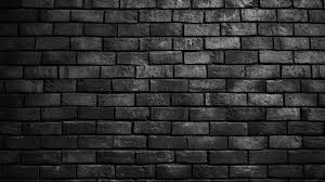 Black Brick Wall Brick Wallpaper