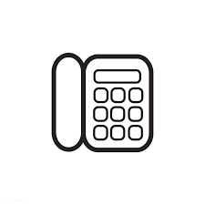 Landline Phone Icon Vector Free Image