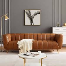 Genuine Leather Luxury Living Room Sofa