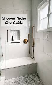 Shower Niche Sizes An In Depth Guide