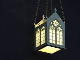 Gothic Window File Vintage Lantern Icon