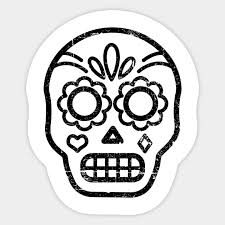 Skull Icon Dia De Los Muertos Dia