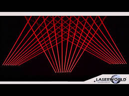 single beam laser light effect