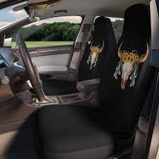 Boho Bull Skull Universal Car Seat