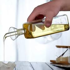 Oil Bottle Glass Olive Oil Dispenser