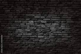 Empty Brick Basement Wall Stock Photo