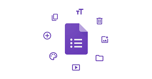 Icons And Functions Of Google Forms