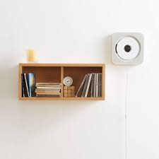 Muji Wall Mounted Cd Player White Color
