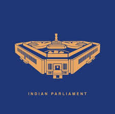 Parliament Of India Vector Art Icons