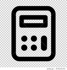 Simple Calculator Icon Accounting And