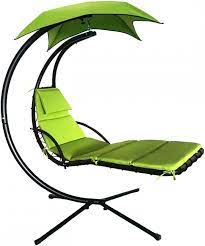 Hanging Chaise Lounger Chair Arc Stand