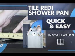 Tile Redi Shower Pan Installation