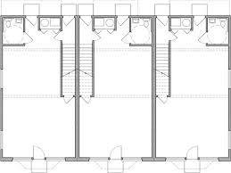 Triplex House Plans D 468 Mixed Use