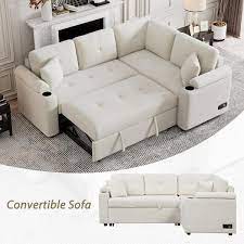 Reversible Sectional Sofa Bed