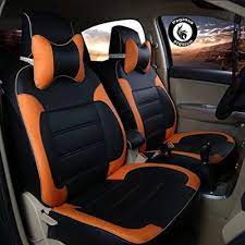 Tata Punch Seat Covers In Black And Tan