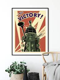 Doctor Who Poster Print Wall Art Wall