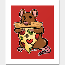 New York Icon Pizza Rat Rat