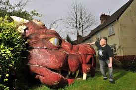 Meet Pugin The 65ft Dragon Who Lives